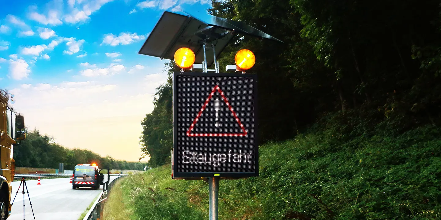 LED-Wechselverkehrszeichen Saferoad